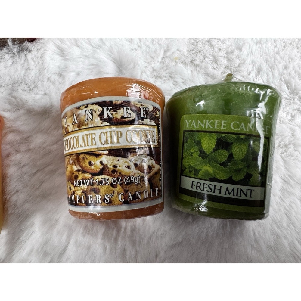 Yankee Candle Votive Sampler Lot x9 Multi Scents Christmas Eve + Retired - Picture 7 of 7